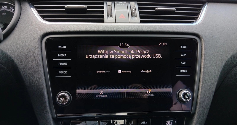 Skoda Octavia cena 69900 przebieg: 97979, rok produkcji 2020 z Dąbrowa Tarnowska małe 596